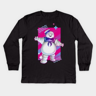 Stay Puft Kids Long Sleeve T-Shirt